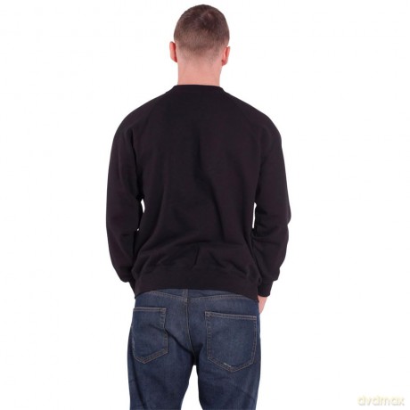 Bob Marley: Unisex Sweatshirt: Wailers European Tour '77 (Black) (Large)