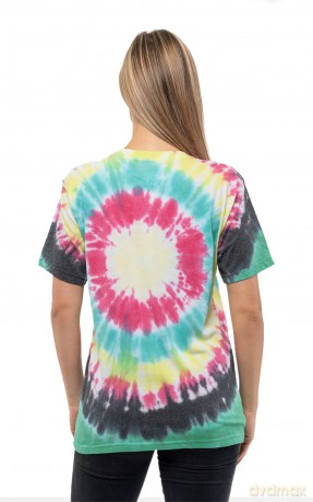 Bob Marley: Unisex T-Shirt: Exodus Oval (Multicolour) (Wash Collection) (Large)
