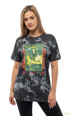 Bob Marley: Unisex T-Shirt: Exodus Tie-Dye (Black) (Wash Collection) (X-Large)