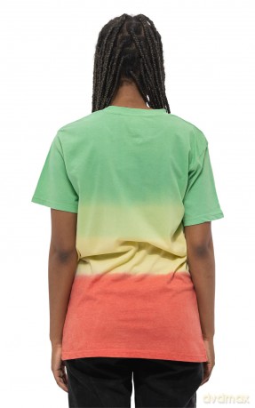 Bob Marley: Unisex T-Shirt: Montego Bay (Green) (Wash Collection) (Large)