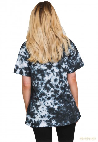 Bob Marley: Unisex T-Shirt: Neon Sign (Dip-Dye On White) (Wash Collection) (Medium)