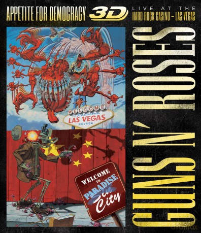 Guns N' Roses: Appetite For Democracy - Live At The Hard Rock Casino (Deluxe) (Limited Edition) [BOX] [2CD]+[Blu-Ray 3D]