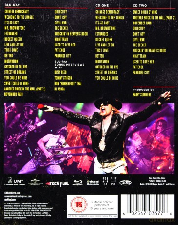 Guns N' Roses: Appetite For Democracy - Live At The Hard Rock Casino (Deluxe) (Limited Edition) [BOX] [2CD]+[Blu-Ray 3D]