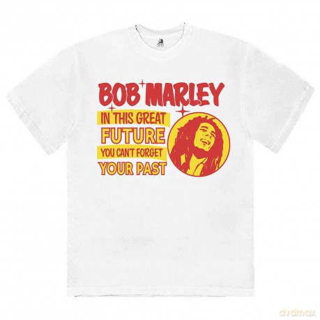 Bob Marley: Unisex T-Shirt: This Great Future (White) (X-Large)