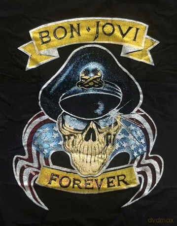 Bon Jovi: Unisex T-Shirt: Forever (Black) (Large)