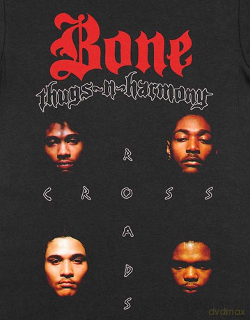 Bone Thugs-N-Harmony: Bone Thugs-n-Harmony Unisex T-Shirt: Crossroads (Black) (Medium)
