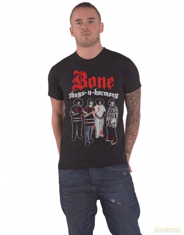 Bone Thugs-N-Harmony: Bone Thugs-n-Harmony Unisex T-Shirt: E. 1999 (Black) (Large)