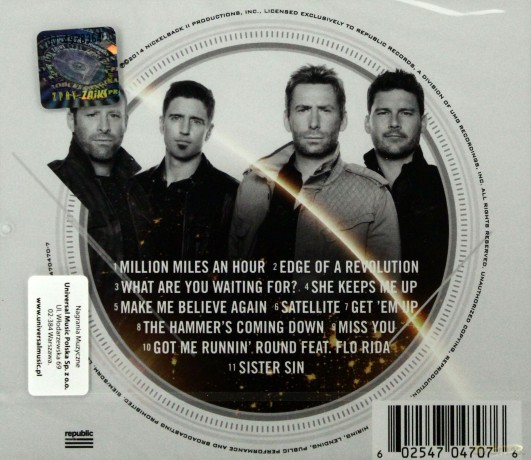 Nickelback: No Fixed Address [CD] 
