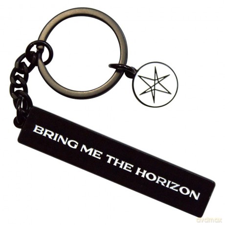 Bring Me The Horizon: Keychain: Text Logo 6-Point Star Charm