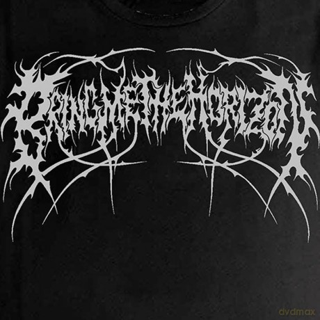 Bring Me The Horizon: Ladies Crop Top: Metal Logo Genxsis (Black) (Back Print) (X-Large)
