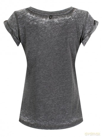 Bring Me The Horizon: Ladies Fashion Tee: Crooked Young (Burn Out) (Large)