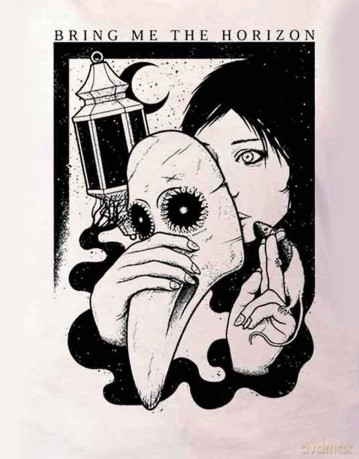 Bring Me The Horizon: Ladies Tee: Plague (Small)