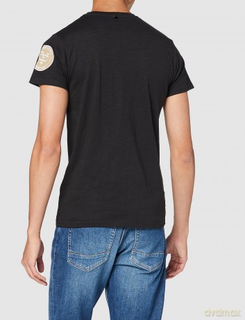 Bring Me The Horizon: Men's Fashion Tee: Crooked Young with Applique Motifs (Medium)