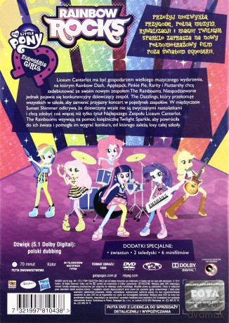 My Little Pony: Equestria Girls 2 - Rainbow Rocks [DVD]