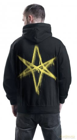 Bring Me The Horizon: Unisex Pullover Hoodie: Spray Hex (Black) (Back Print) (Medium)