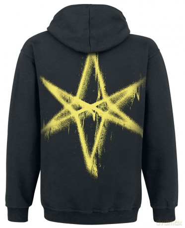 Bring Me The Horizon: Unisex Pullover Hoodie: Spray Hex (Black) (Back Print) (XX-Large)