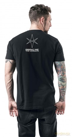 Bring Me The Horizon: Unisex T-Shirt: All Hail (Black) (Back Print) (Small)