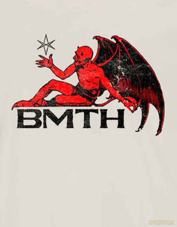 Bring Me The Horizon: Unisex T-Shirt: Devil (Natural) (Medium)
