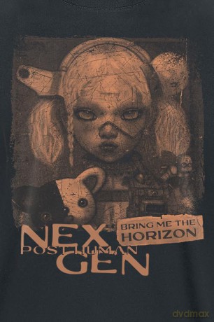 Bring Me The Horizon: Unisex T-Shirt: Distressed Nex Gen (Black) (Large)