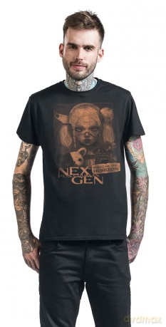 Bring Me The Horizon: Unisex T-Shirt: Distressed Nex Gen (Black) (Medium)
