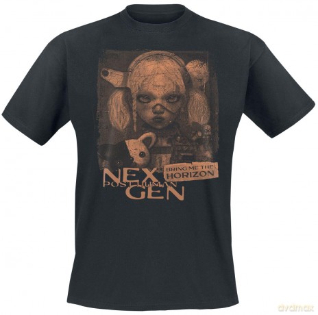 Bring Me The Horizon: Unisex T-Shirt: Distressed Nex Gen (Black) (Small)
