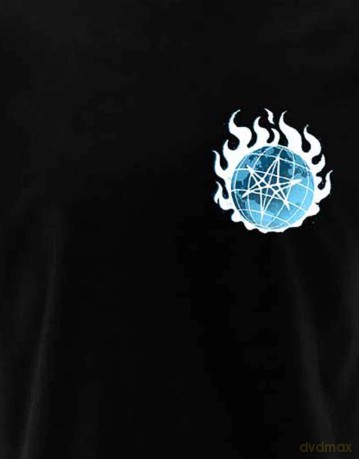 Bring Me The Horizon: Unisex T-Shirt: Globe (Black) (Back Print) (Medium)