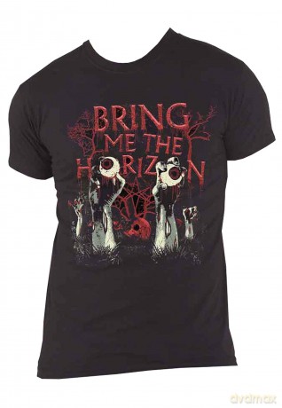 Bring Me The Horizon: Unisex T-Shirt: Graveyard Eyes (Black) (XX-Large)