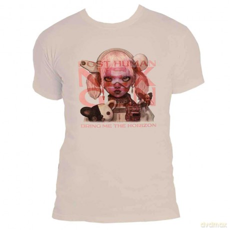 Bring Me The Horizon: Unisex T-Shirt: Imprint Nex Gen (Natural) (Medium)