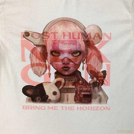 Bring Me The Horizon: Unisex T-Shirt: Imprint Nex Gen (Natural) (Medium)