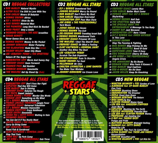 Various Artists: Reggae Stars [5CD]