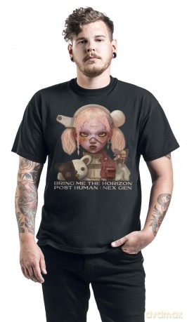 Bring Me The Horizon: Unisex T-Shirt: Nex Gen Cover (Black) (Large)