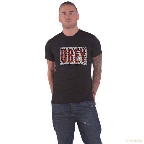 Bring Me The Horizon: Unisex T-Shirt: Obey (Black) (Large)