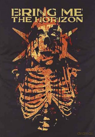 Bring Me The Horizon: Unisex T-Shirt: Skull Muss (Black) (Large)