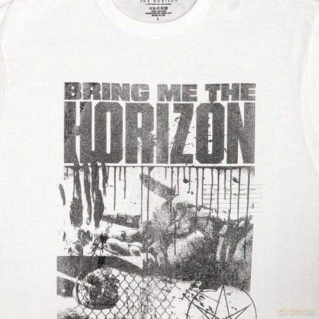 Bring Me The Horizon: Unisex T-Shirt: Therapy (White) (Small)