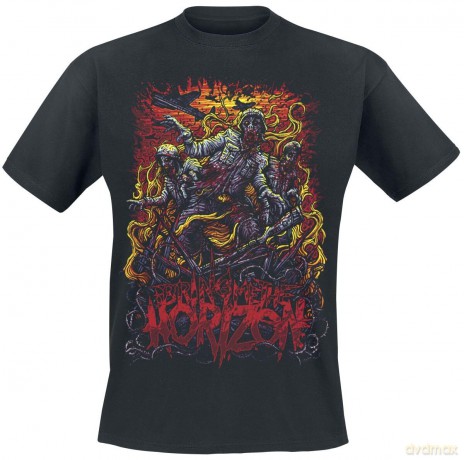 Bring Me The Horizon: Unisex T-Shirt: Zombie Army (Black) (X-Large)