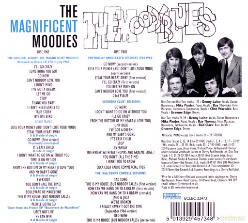 The Moody Blues: The Magnificent Moodies (Remastered) [2CD]