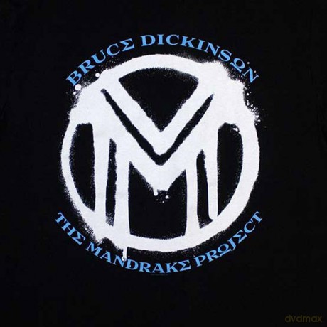 Bruce Dickinson: Unisex T-Shirt: The Mandrake Project (Black) (Back Print) (Medium)