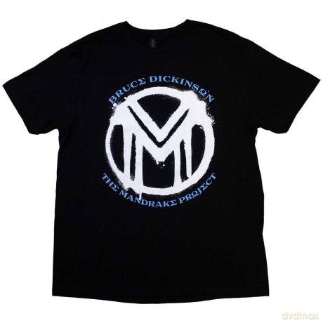 Bruce Dickinson: Unisex T-Shirt: The Mandrake Project (Black) (Back Print) (XX-Large)