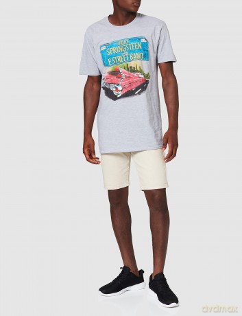 Bruce Springsteen: Unisex Tee: Pink Cadillac (Back Print) (Large)