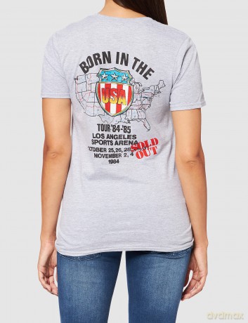 Bruce Springsteen: Unisex Tee: Pink Cadillac (Back Print) (Small)