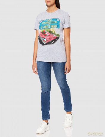 Bruce Springsteen: Unisex Tee: Pink Cadillac (Back Print) (Small)