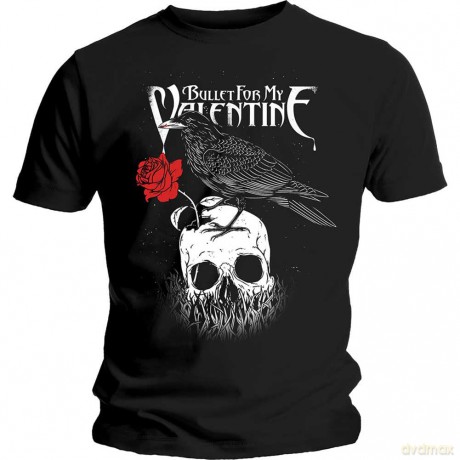 Bullet For My Valentine: Men's Tee: Raven (Medium)