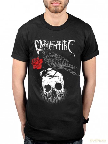 Bullet For My Valentine: Men's Tee: Raven (X-Large)
