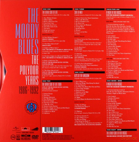 The Moody Blues: The Polydor Years [8CD]