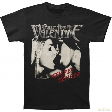Bullet For My Valentine: Men's Tee: Temper Temper Kiss (X-Large)