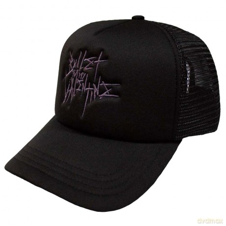 Bullet For My Valentine: Unisex Mesh Back Cap: Purple Logo (Black)