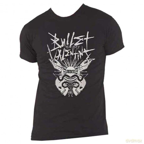 Bullet For My Valentine: Unisex T-Shirt: Omen (Black) (Back Print) (X-Large)