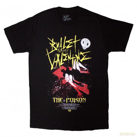Bullet For My Valentine: Unisex T-Shirt: The Poison Cover (Black) (Small)
