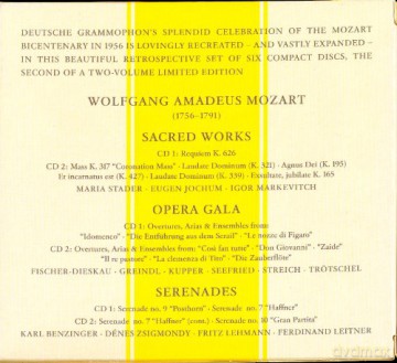 Various: The 1956 Mozart Jubilee Edition Box Ii [5CD]