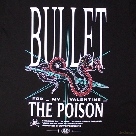 Bullet For My Valentine: Unisex T-Shirt: The Poison Snake (Black) (XX-Large)